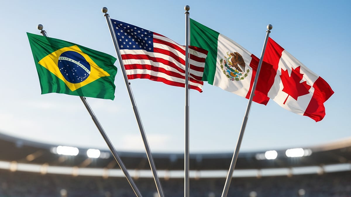 Ilustração editorial sobre futebol brasileiro