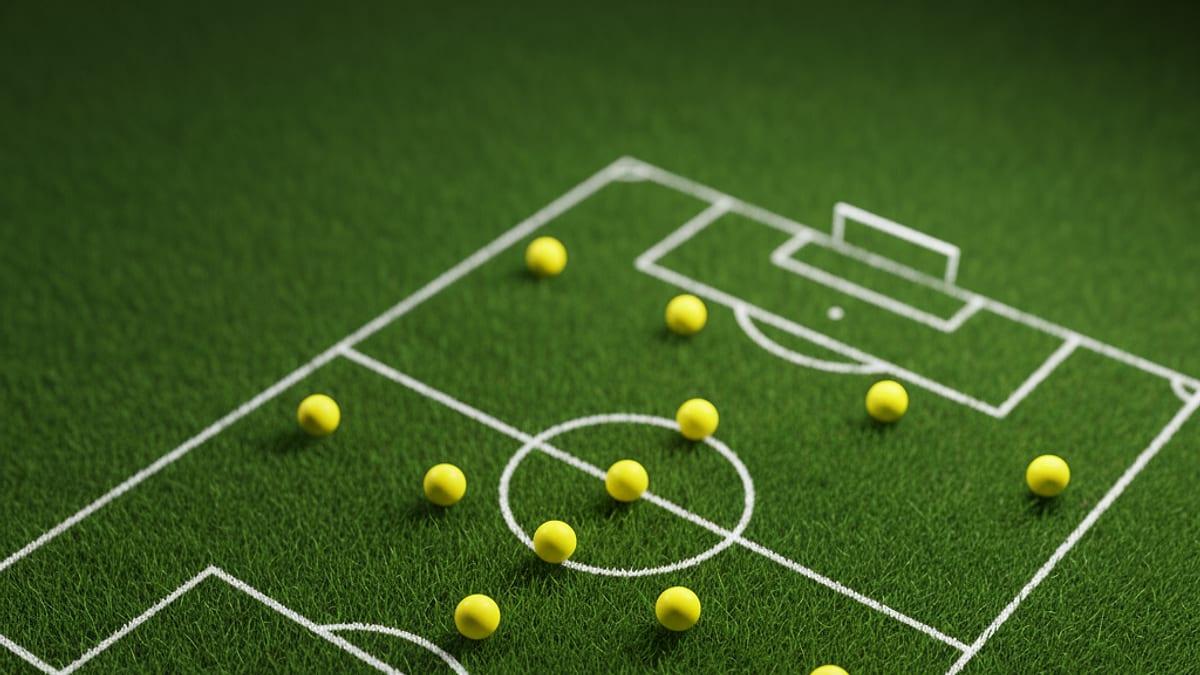Ilustração editorial sobre futebol brasileiro