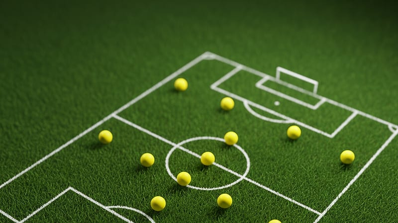 Ilustração editorial sobre futebol brasileiro