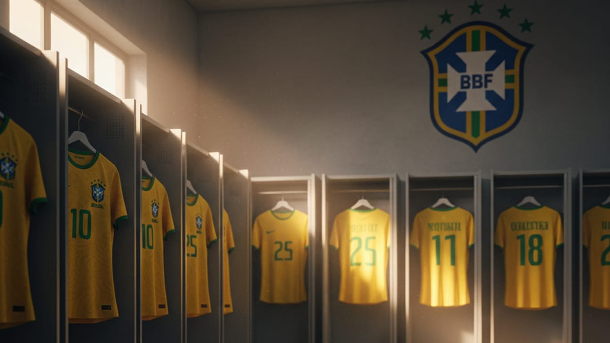Ilustração editorial sobre futebol brasileiro